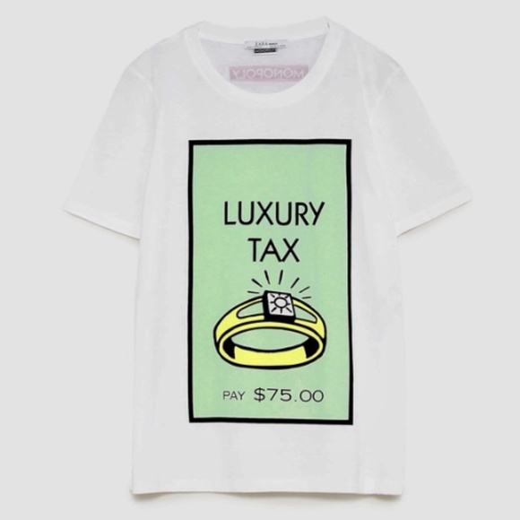 luxury tax shirt